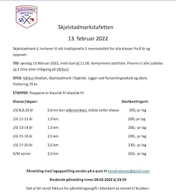 Skjelstadmarkstafetten